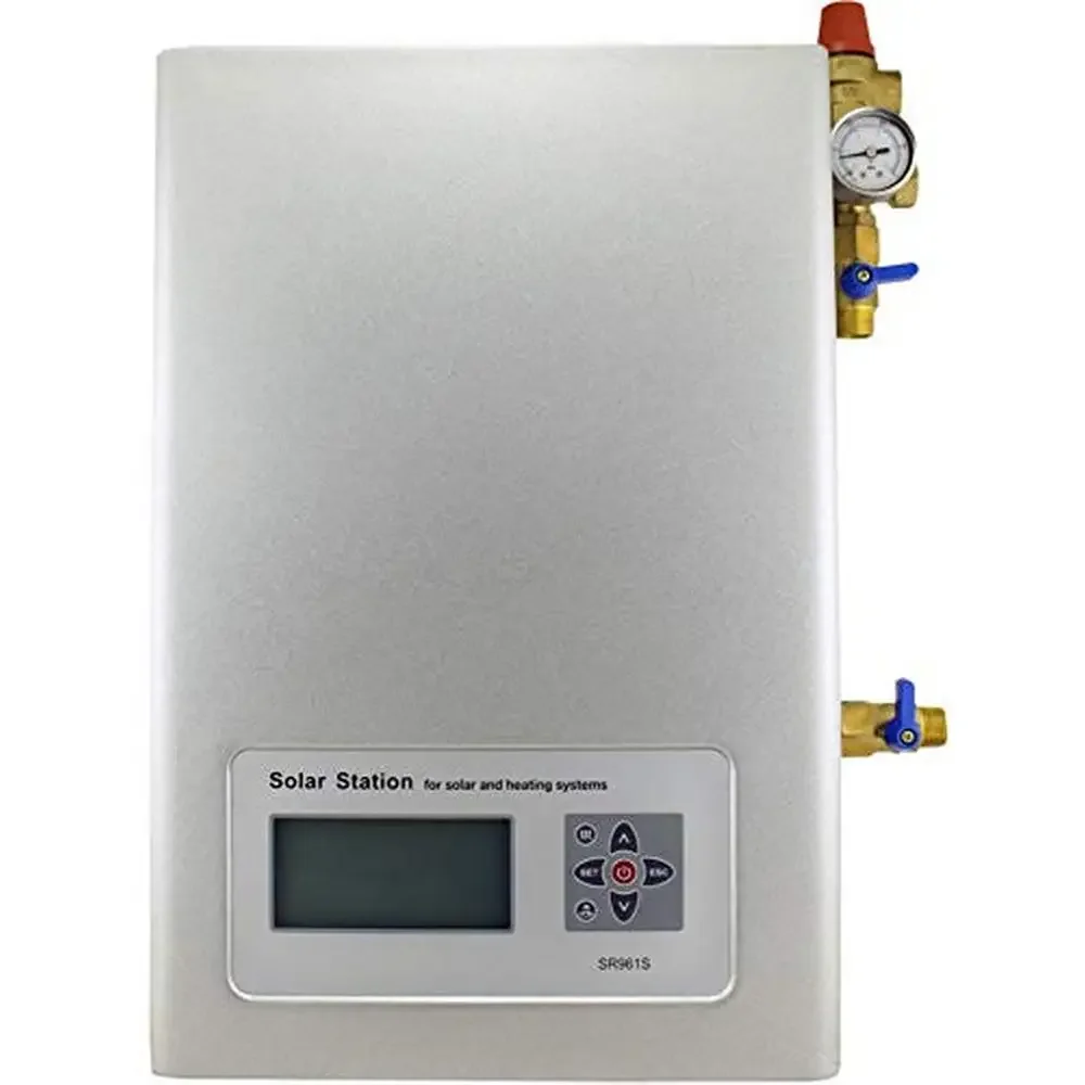 Solar Water Heaters Intelligent Controller Pump Wilo 18ft max head 1/2 connection 600W max power St14 material 145 psi 130&deg;C 20