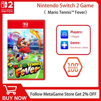 Nintendo Switch 2 - Mario Tennis ™   Fever- Giochi ufficiali al 100% Offerte fisiche Genre Game Switch 2 Edition