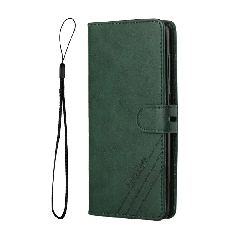 Luxury Leather Flip Wallet Cover
