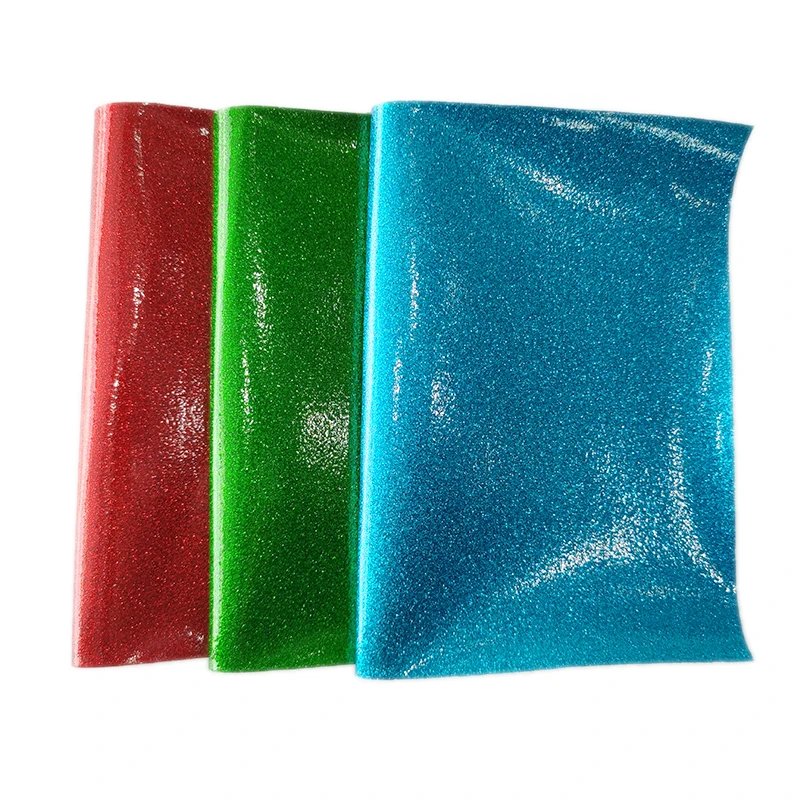 Shiny Sparkling Smooth Mirror PU Faux Artificial Leather Fabric Sheet For Making Shoe Upper Bag Hair Bow DIY Craft 46*135CM