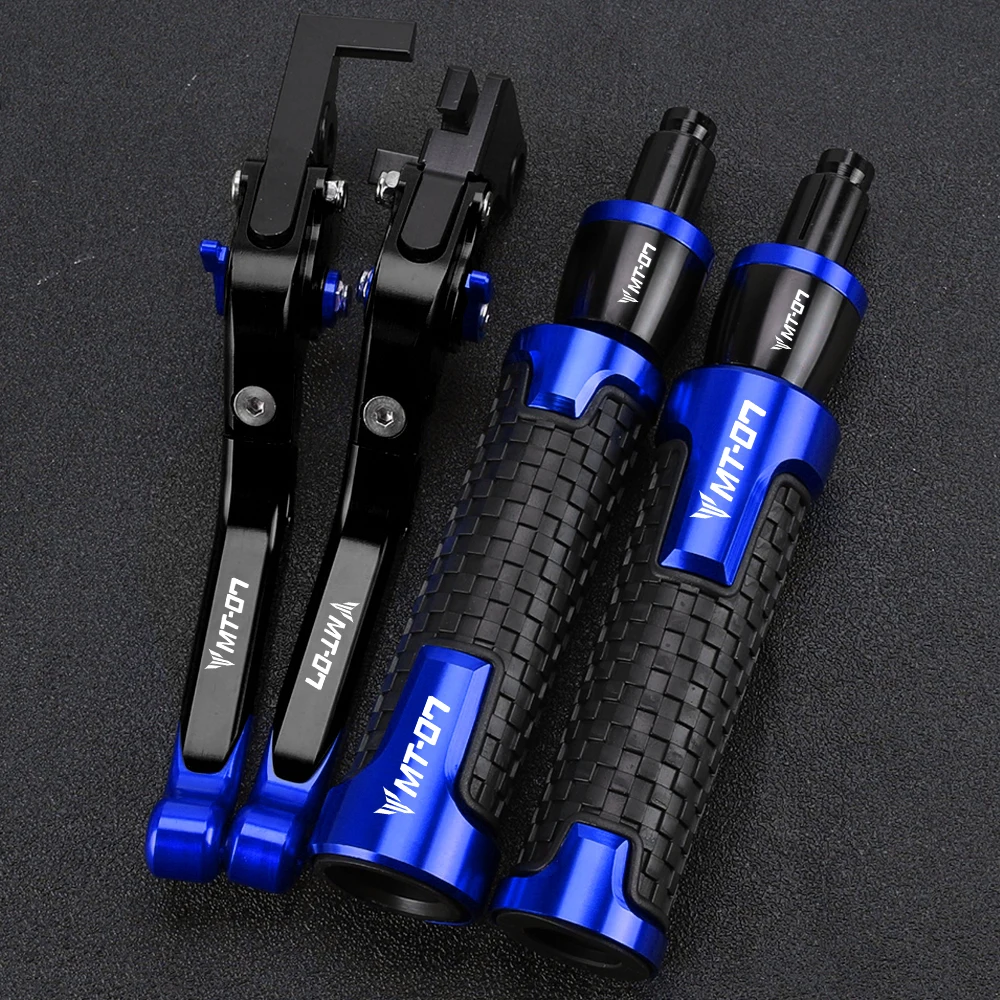 Short Brake Clutch Levers For Yamaha Mt07 2014-2025 - CNC