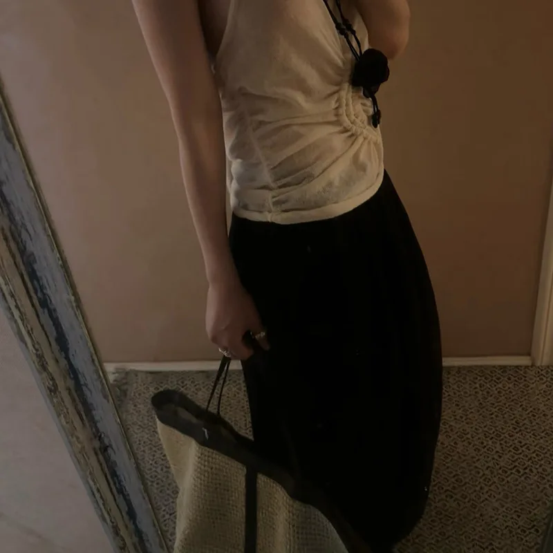 NEW Handcrafted Straw Weaving Beach Women's Shoulder Large Capacity Tote Bag Summer Holiday Bucket Bag