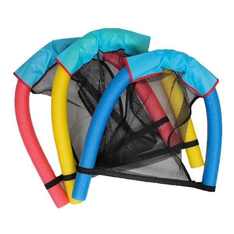 

Hot Swimming Pool Mat Inflatable Floating Ring Hammock Water Pool Mattress Float Lounger Toys Swimming Pool Chair Swim Ring Bed