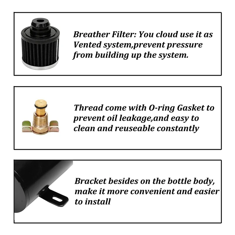 Oil Breathable Pot Air Filter Oil Pot Storage Tank General Car Supplies