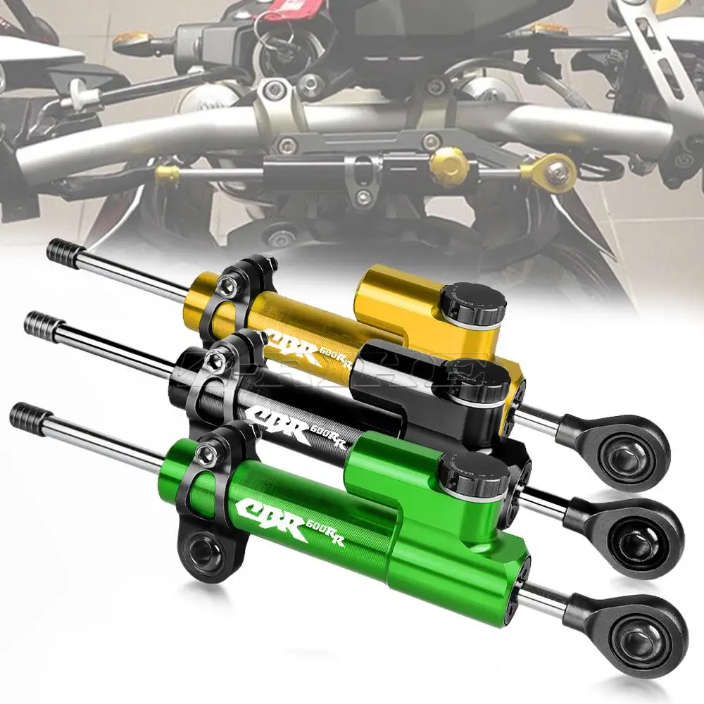 

CNC Adjustable Motorcycle Steering Stabilize Damper Bracket Mount Kit FOR HONDA CBR600RR CBR 600RR CBR600 RR 2003 2004 2005-2021
