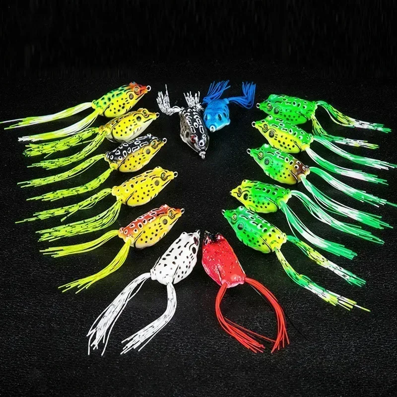 1Pcs Simulation Software for Toads Frogs Fish Bait Animal Bait Outdoor Fishing Accessories with Multiple Styles To Choose From