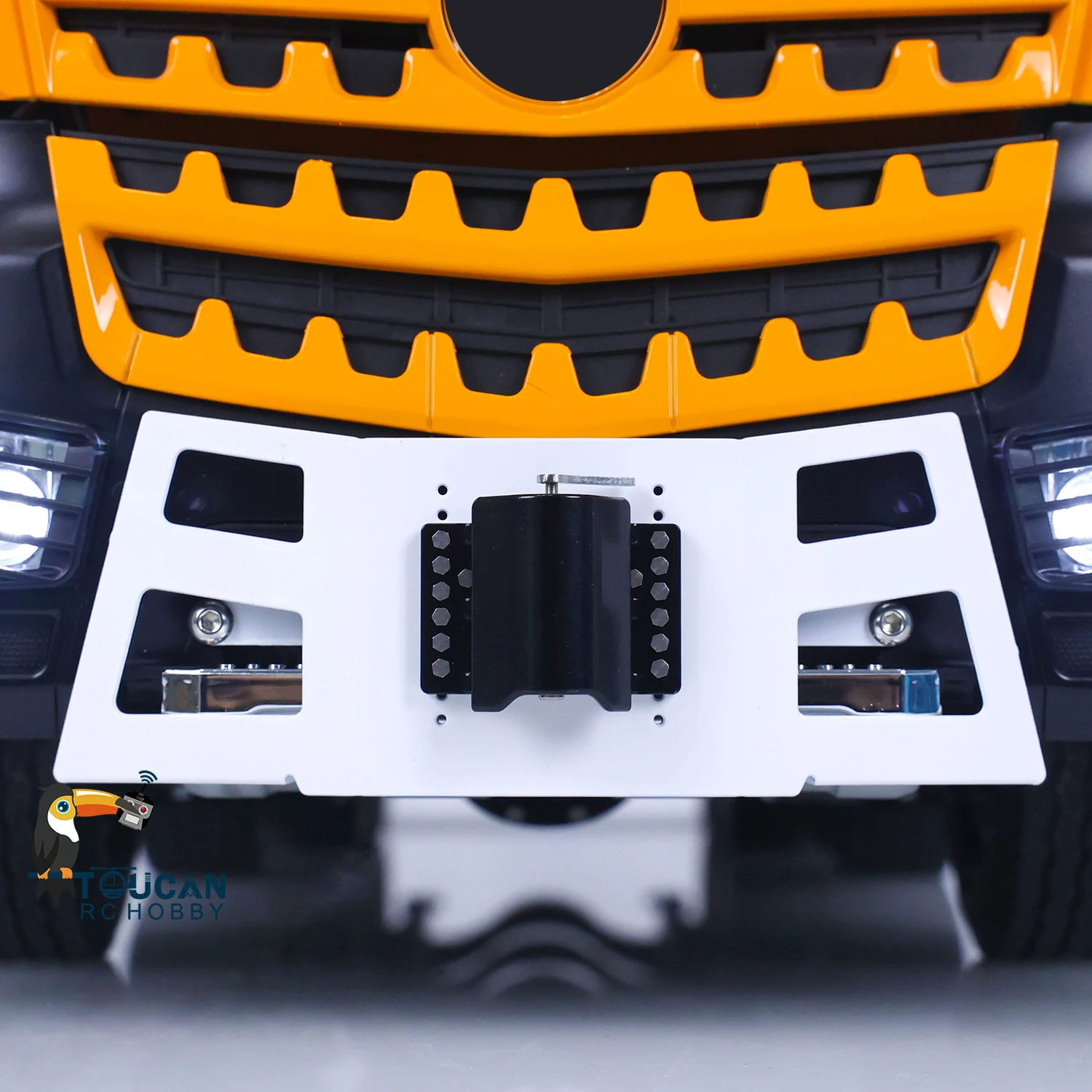 RTR LESU 8*8 1/14 Metal Chassis RC Tractor Truck Light Sound Remote Control Car Vehicle Model Assembled Painted Toy THZH1479 4