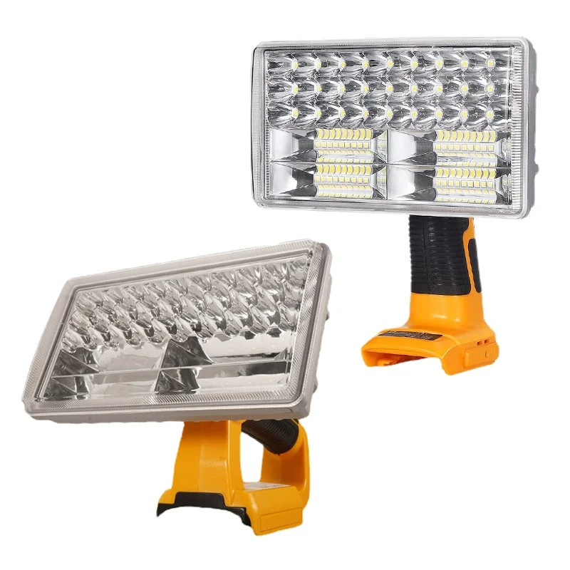 Led Light For Dewalt 18V Li-ion Battery Portable Spotlight Outdoor Work Fishing