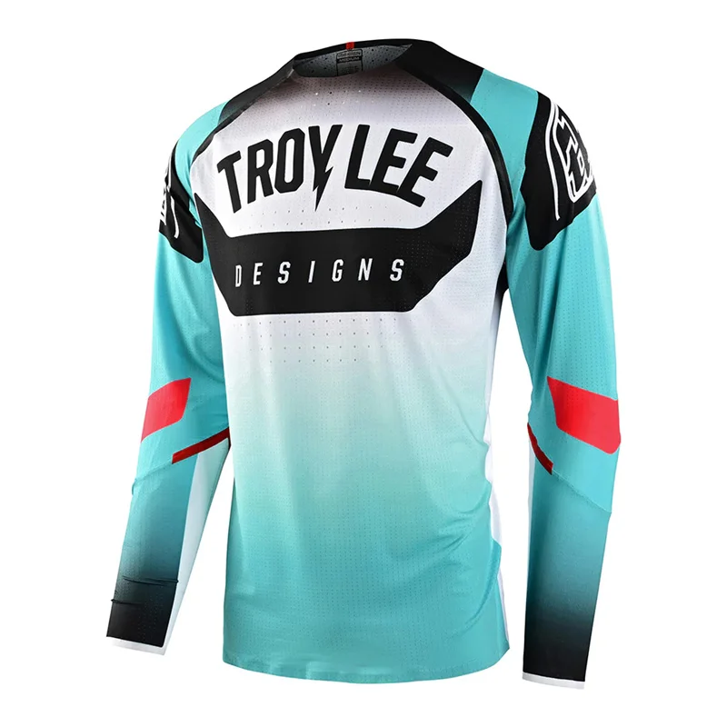 

2024 motocross downhill jersey DH mountain bike mtb shirt BMX enduro men's long sleeve t-shirt breathable quick-drying clothing