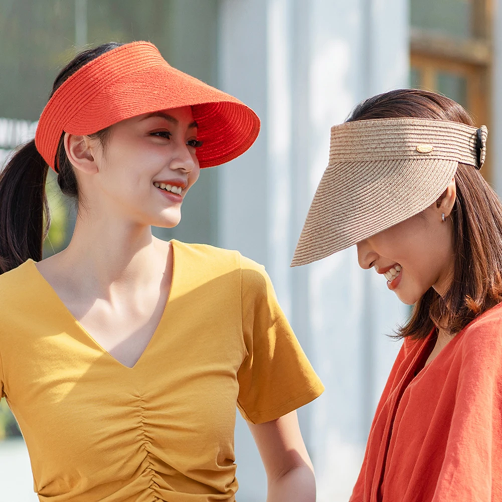 OhSunny Women Hat Panama Beach Cap 