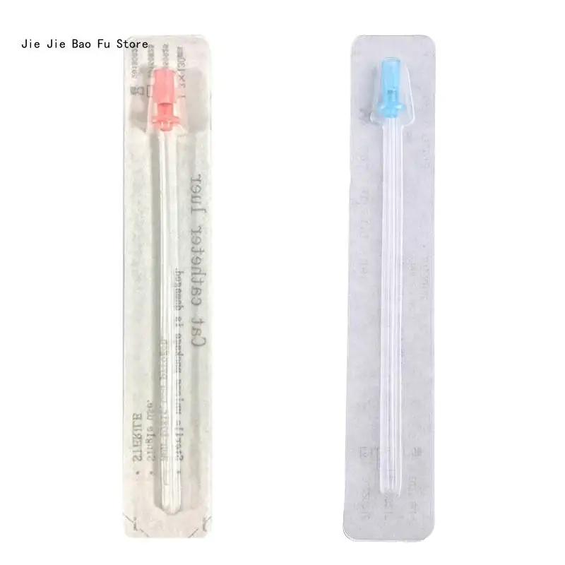 E8BD Pet Animal for Cat Urinary Catheter without Stylus Catheterization Device for Cat Catheter Luer for Calculus Surgery Uri