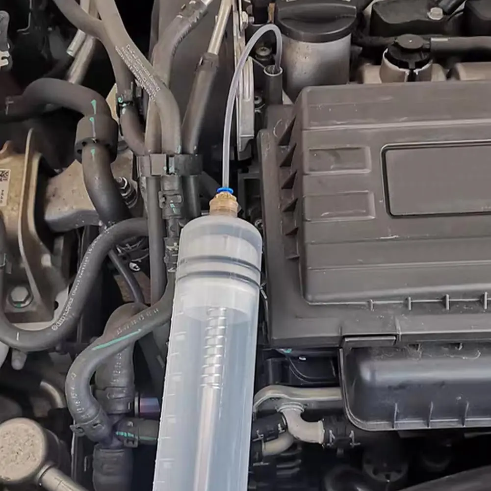 รูปสินค้า ยานยนต์ของเหลว Extractors ปั๊มเปลี่ยนน้ํามันเข็มฉีดยาพร้อมท่อคู่มือการใช้ดูด & FILLER ของเหลวเปลี่ยนน้ํามัน Evacuator 500cc