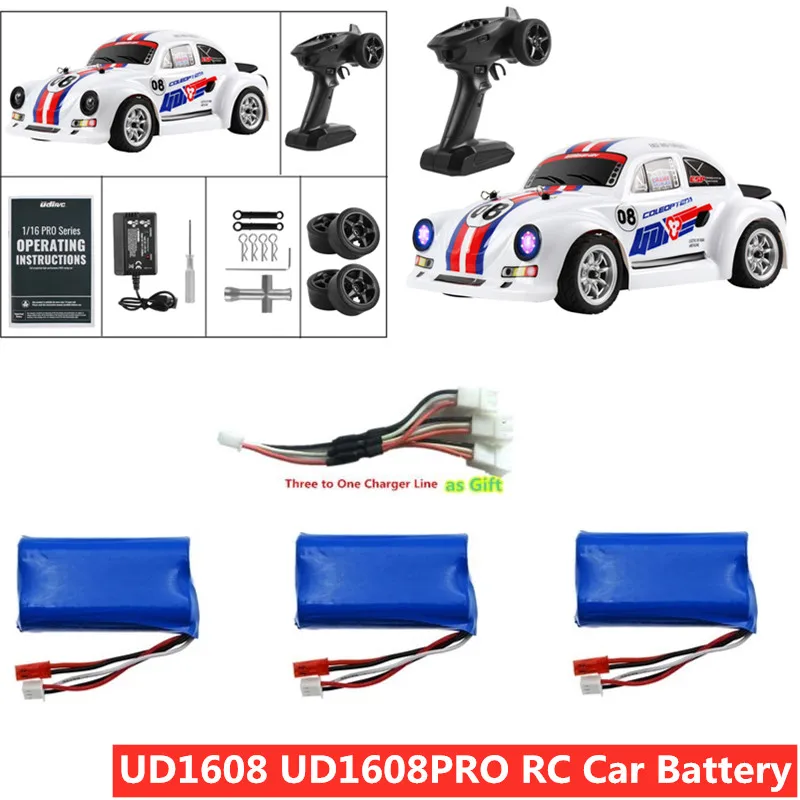 

UD1608PRO 70 км/ч гоночный Дрифт Радиоуправляемый автомобиль запасная часть 7,4 в 1200 мАч батарея для UD1608 UD1608PRO дистанционное управление автомобильные аксессуары 1608 CA