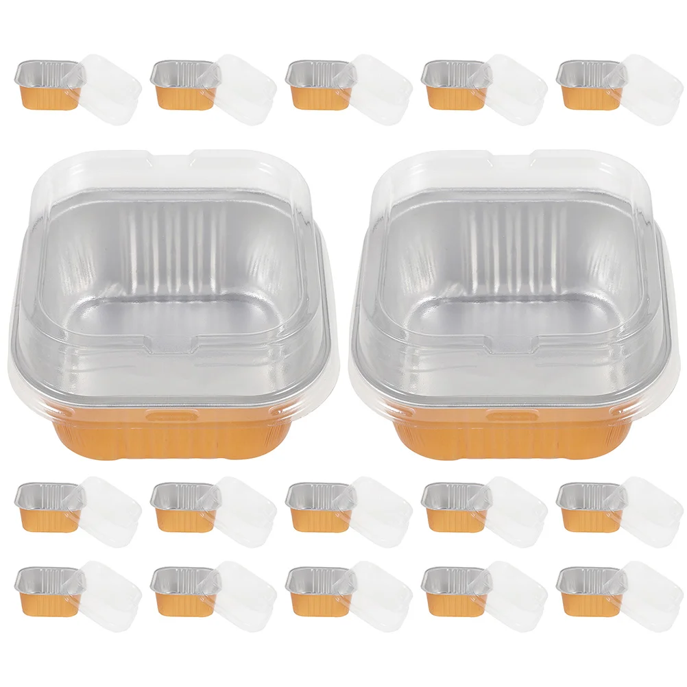 

25pcs Aluminum Foil Pudding Cups DIY Cake Cups Foil Cupcake Cups Kitchen Baking Tools