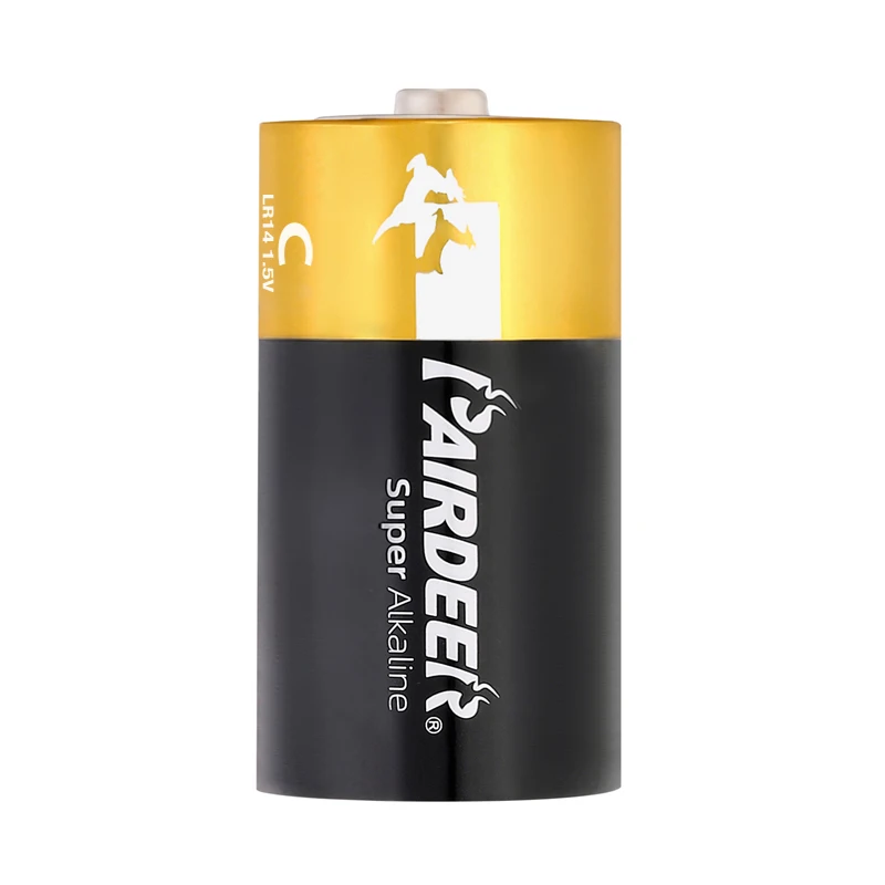 

Pairdeer c size lr14 am2 1.5v alkaline dry battery for Toys or flashlights