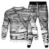 Musical Symbol Piano Violin Fader Audio Mixer Print Men Women Tracksuit Sweatshirt Jogging Pants 2 Piece Set Man Clothing Suit 4