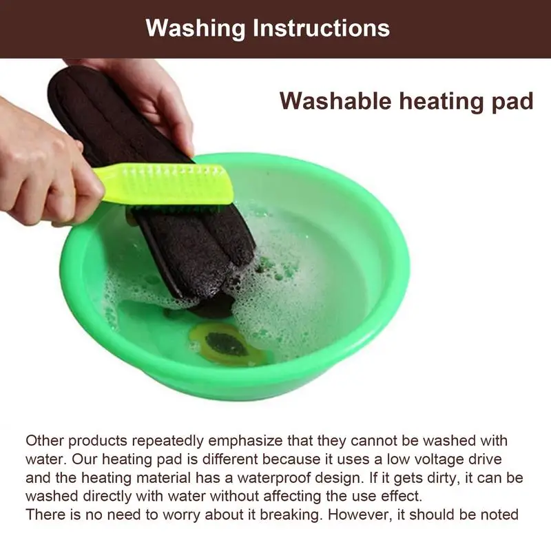 Heated Insoles USB Heating Shoes Insoles USB Electric Heating Thermal For Skiing Hunting Outdoor Fishing Hiking