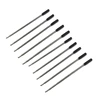 10PCS Metal Pen Refills Blue Black Ink Refills 115mm Replacement Ballpoint Pen Refills 1mm Tip Pen Refill 2