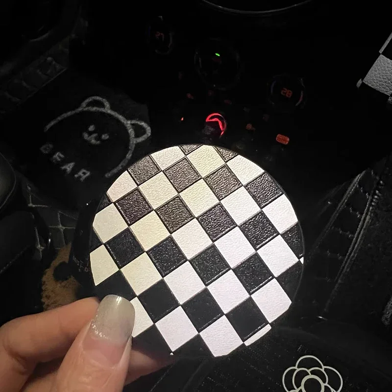 Car Cup Holder Anti-Slip Insert Coaster Mat For MINI Cooper S JCW Clubman F54 F55 F56 F57 F60 Countryman