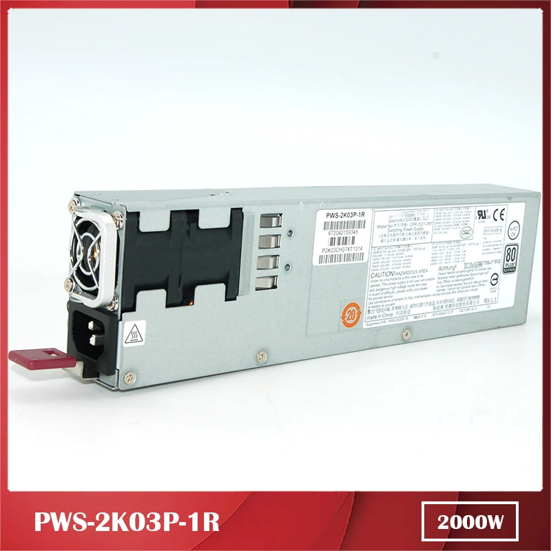 

For Server Power Supply for Supermicro 4028GR PWS-2K03P-1R 2000W CPR-2021-2M1 100% Test Before Delivery