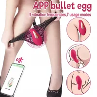 Tragbare Vibrator Ei App Fernbedienung Bluetooth Vibratoren Vagina G-Punkt Dildo Klitoris Klitoris Massagegerät Schmetterling Sex Spielzeug Frauen 2