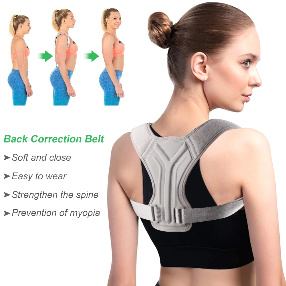 Ergonomic Adjustable Posture Corrector for Optimal Spinal Support