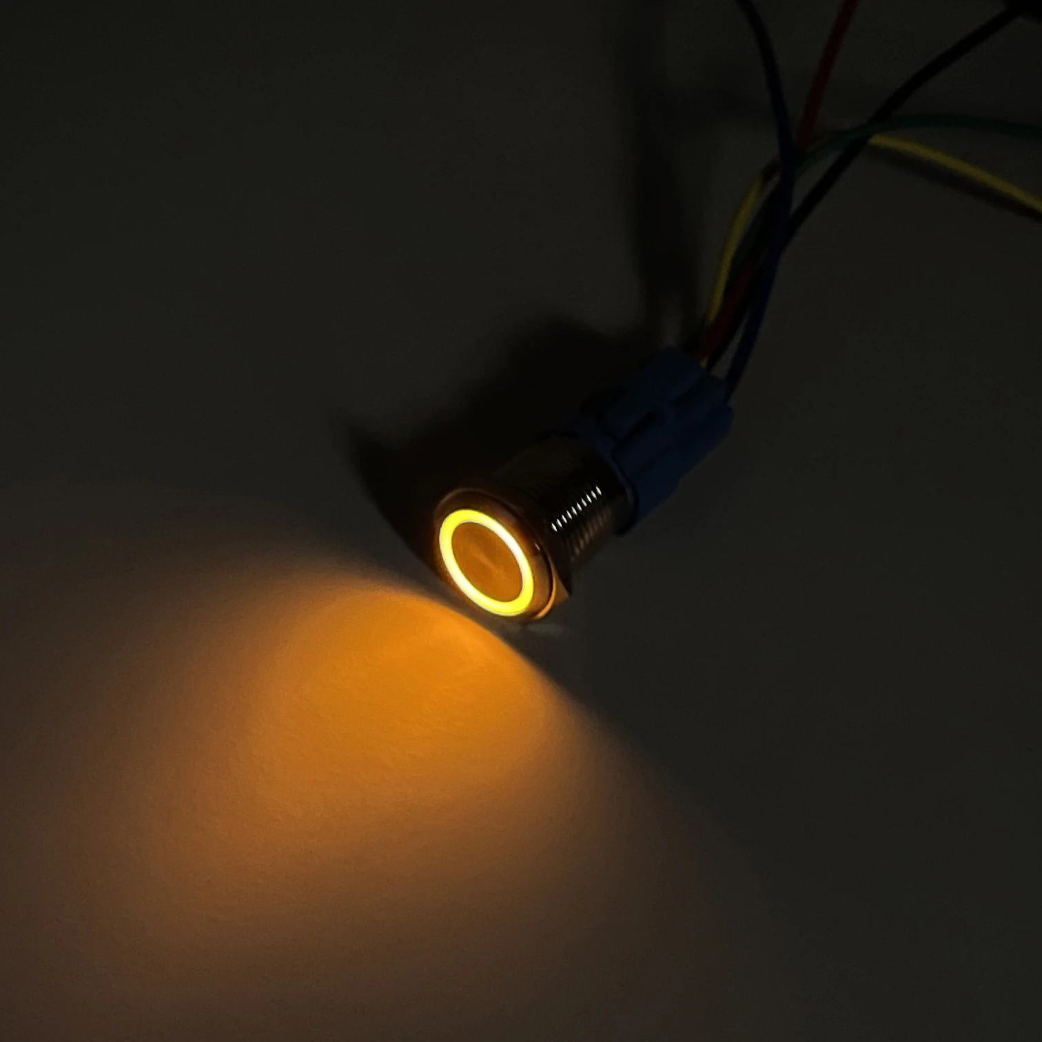ตัวเลือกสินค้า ปุ่มสวิตช์กันน้ำ LED ปุ่มล็อค ON-OFF