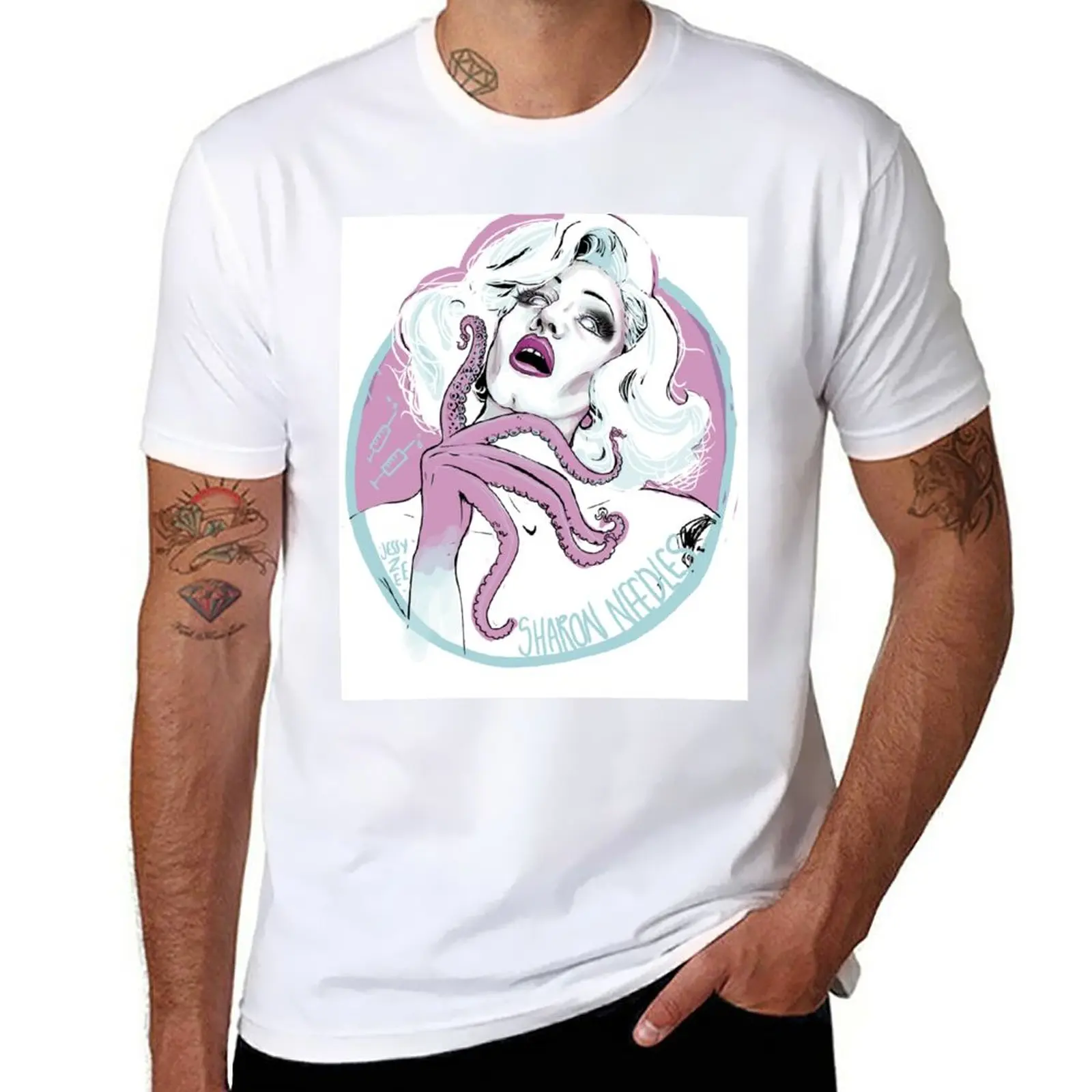 

Sharon Needles T-Shirt cute tops quick-drying sweat mens t shirts pack