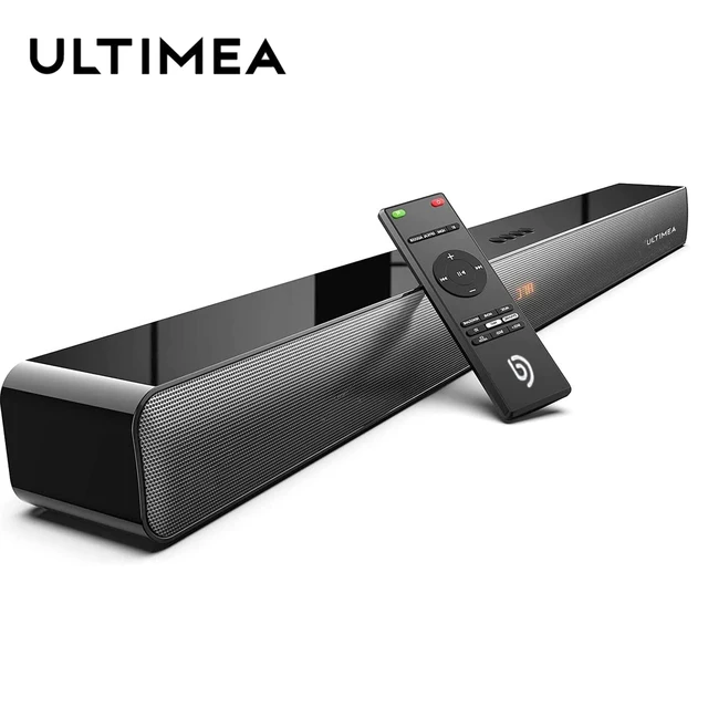 ULTIMEA TV Soundbar 9EQ Modes Bluetooth Soundbar CEC Control Deep Bass 3D Surround Sound System Home Theater Soundbar Speaker