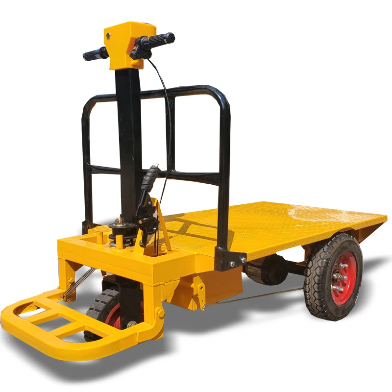 

Machines Manufacturing Heavy Duty 1000kg Label Saving Electric Platform Hand Truck