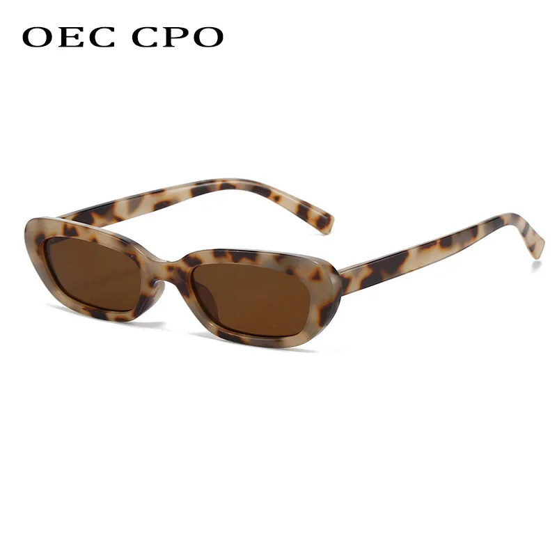 OEC CPO Ins Beliebte Fashion Square Luxus Sonnenbrille Frauen Marke Designer Rechteck Sonnenbrille Weibliche Candy Farbe Brillen