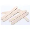 50 Pcs Wood Hard Wax Beans Spatula Set Wax Applicators Scrapers Sticks for Salon Home Face Eyebrows Body Beauty Wax Bean Stick 5