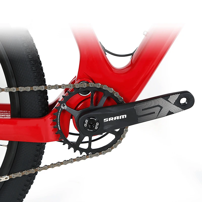 29 inch carbon fiber mountain bike 12 Speed Gears mountain bicycle Double shock absorber mtbcustom