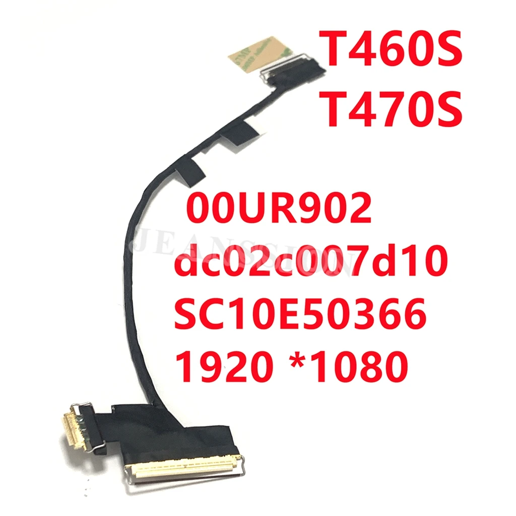 Cable Pantalla LCD Lenovo ThinkPad Deal4GO Cable LCD FHD LVDS EDP Flex Cable Para Lenovo Thinkpad T470 A475 T25 SC10G75187 DC02C009J00 00UR482 00UR483 Conector 30PIN 50PIN Display