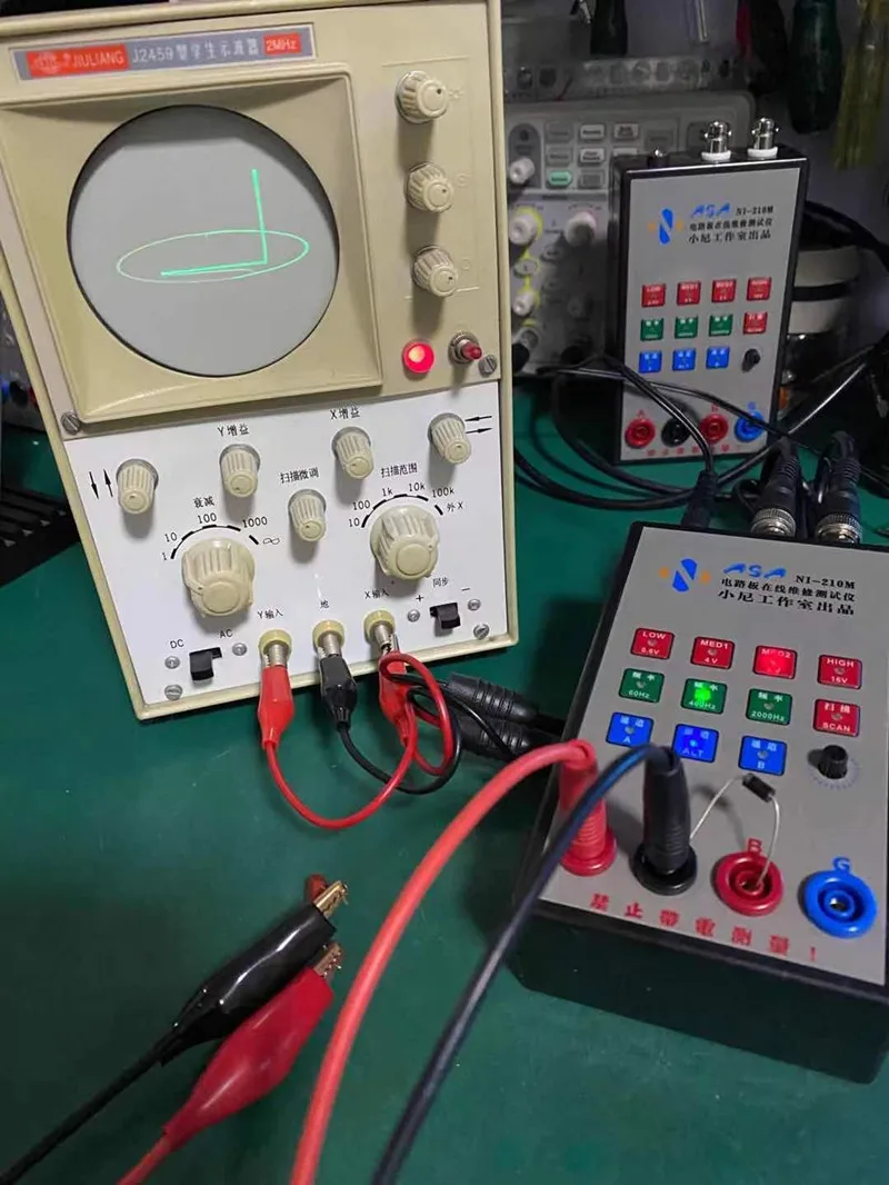 Curve Tester VI Curve Tester Dual Channel Simultaneous Display