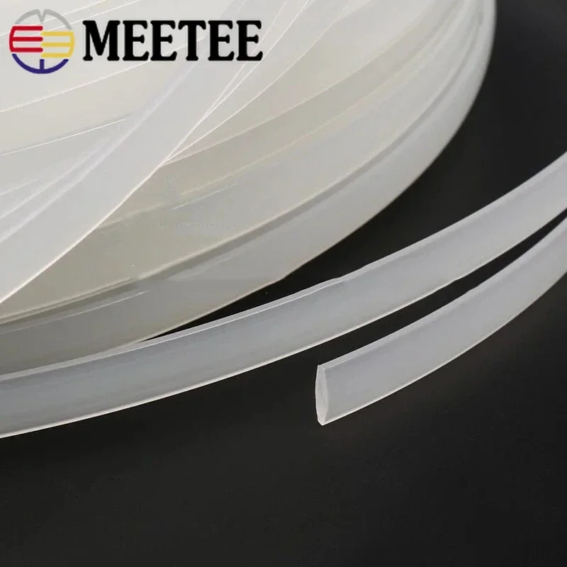 

5Meters Meetee Clear Plastic Corset Ribbon Webbing Boning Bra Side Tape Wedding Dress Support Sewing Clothing DIY Accessories