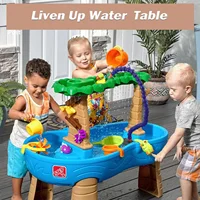 Kids Summer Water Table Pump Summer Outdoor Splash Table Toys for Kids Ages 3+ Years Old EIG88 1