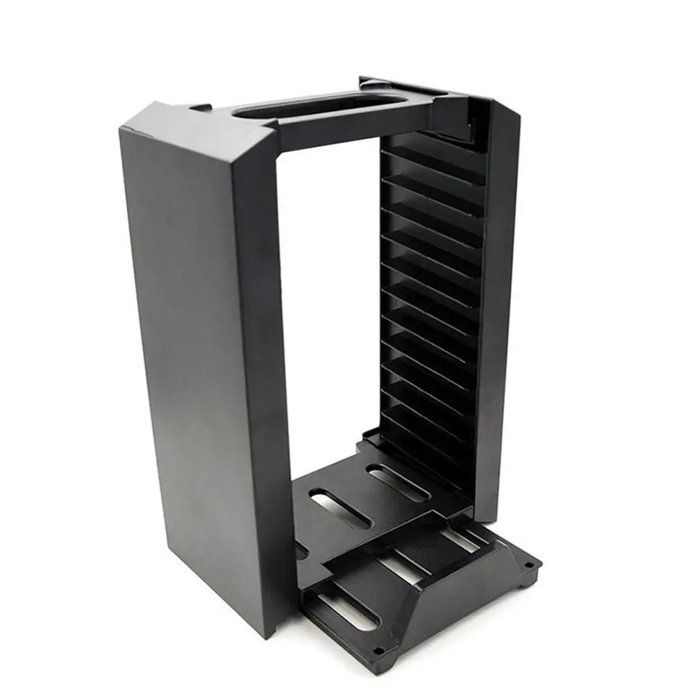 

Game Disc Case Storage Rack Retractable Bracket Compatible for PS4 Slim Pro Xbox Ones Host Game Disc Games Accessories
