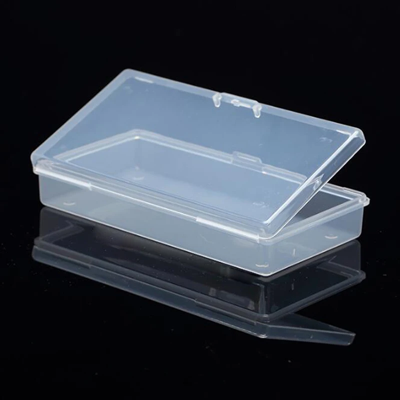 1pc Small Plastic Box Rectangular Transparent 12.2*6.2*2.3cm Pp Storage  Collections Container Box Case Sundries Plastic Box - AliExpress