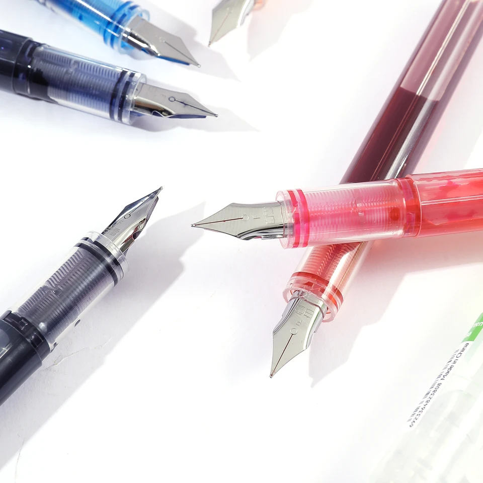 FRIUSATE 9 Penne Stilografiche Colorate Usa E Getta Per Scrivere