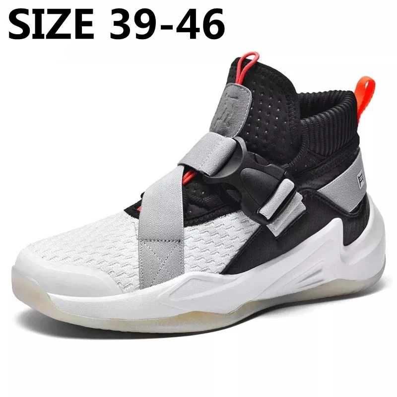 Zapatillas de baloncesto transpirables para deportivas exteriores, calzado antideslizante con amortiguación, talla 39 - AliExpress