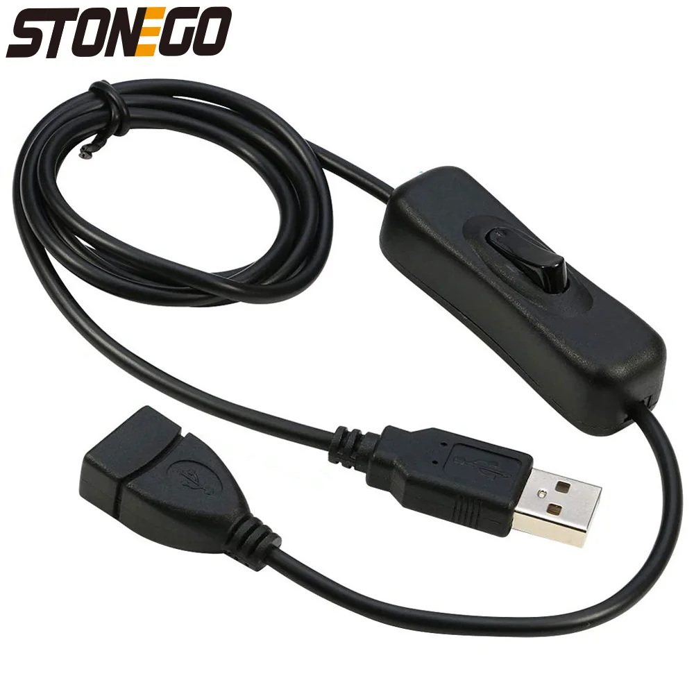 STONEGO USB 스위치 연장 케이블: 데이터 전송 및 전원 공급 지원, LED 스트립, USB 기기용 전원 스위치 포함 Best5 STONEGO USB 스위치 연장 케이블: 데이터 전송 및 전원 공급 지원, LED 스트립, USB 기기용 전원 스위치 포함 Best5