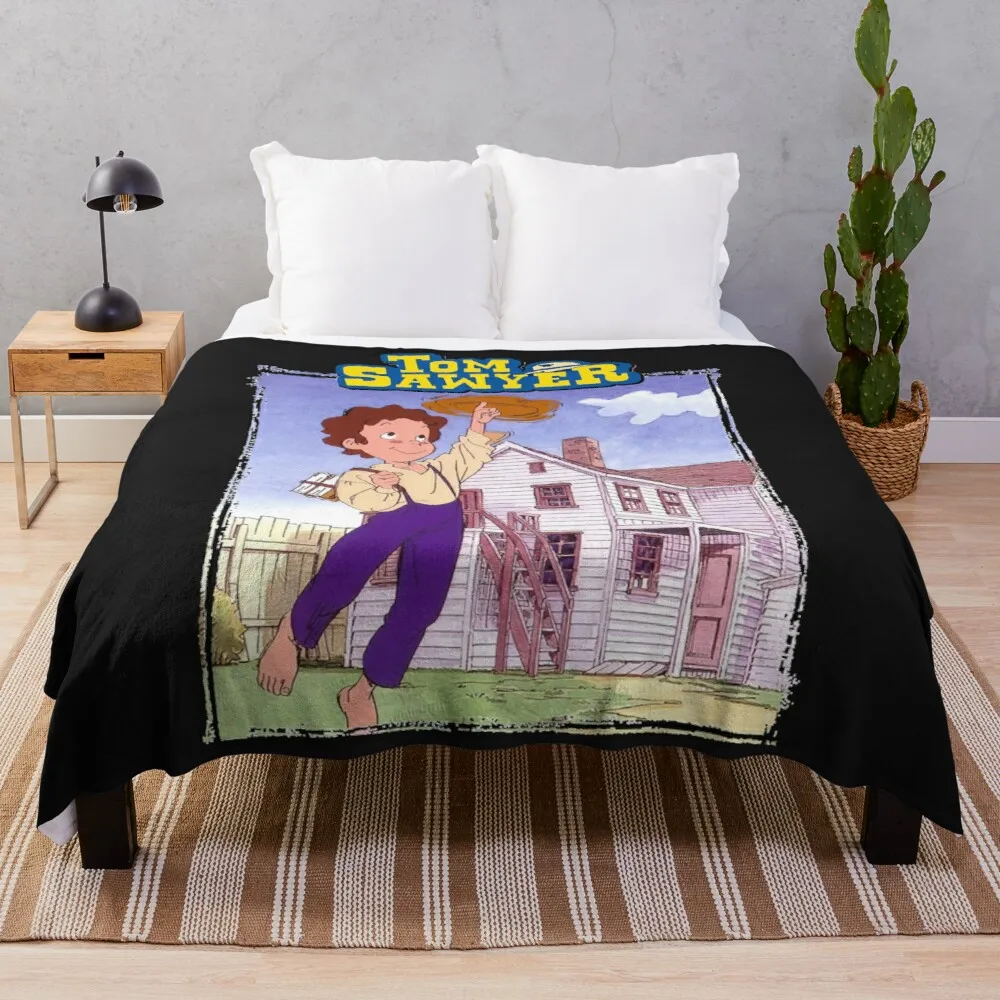 

Tom Sawyer anime series EssentialThrow Blanket Large Blanket Designer Blankets