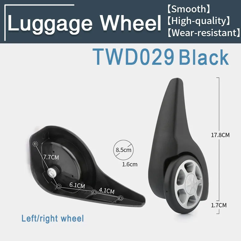 

Suitable For Samsonite Wheels Luggage Load-bearing Wheels Universal Suitcase Wheels Wear-resistant Luggage Load-bearing Wheel