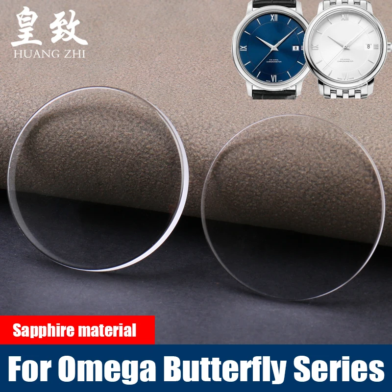 Per Omega Butterfly Series Sapphire Watch Glass Antigraffio Watch Mirror Coating Mirror Accessori 424.13.40 424.10.37.20
