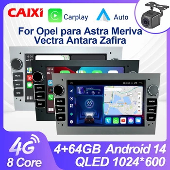 CAIXI 2Din Radio Multimedia para coche Opel Vauxhall Astra Antara Meriva Vivaro Combo Signum Vectra Corsa inalámbrico CarPlay Auto gps 1