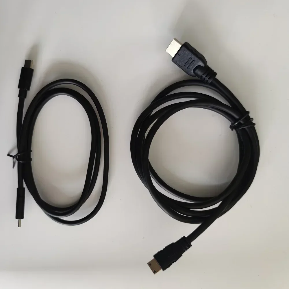 Кабель MINI HDMI-совместимый + кабель Type-c