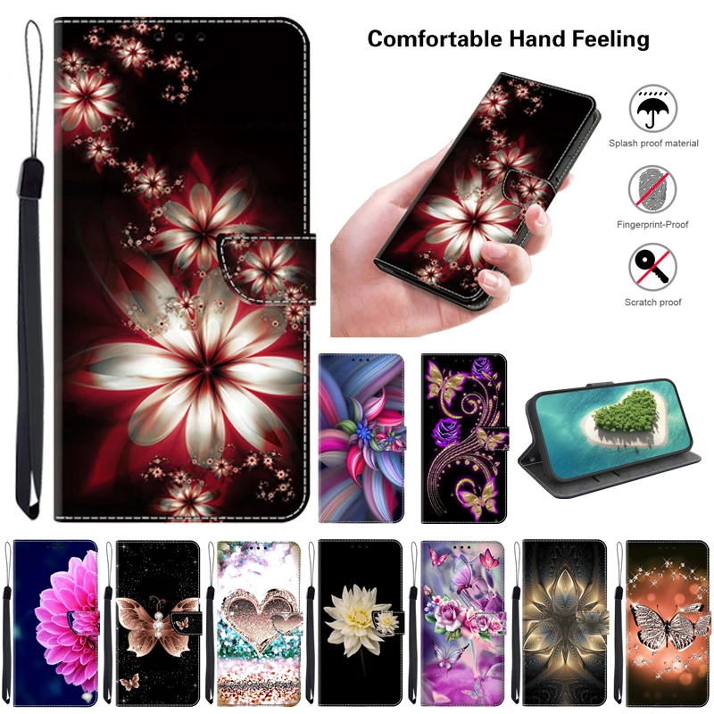Premium 3D Flip Leather Wallet Case - Universal 2023-2024 Edition