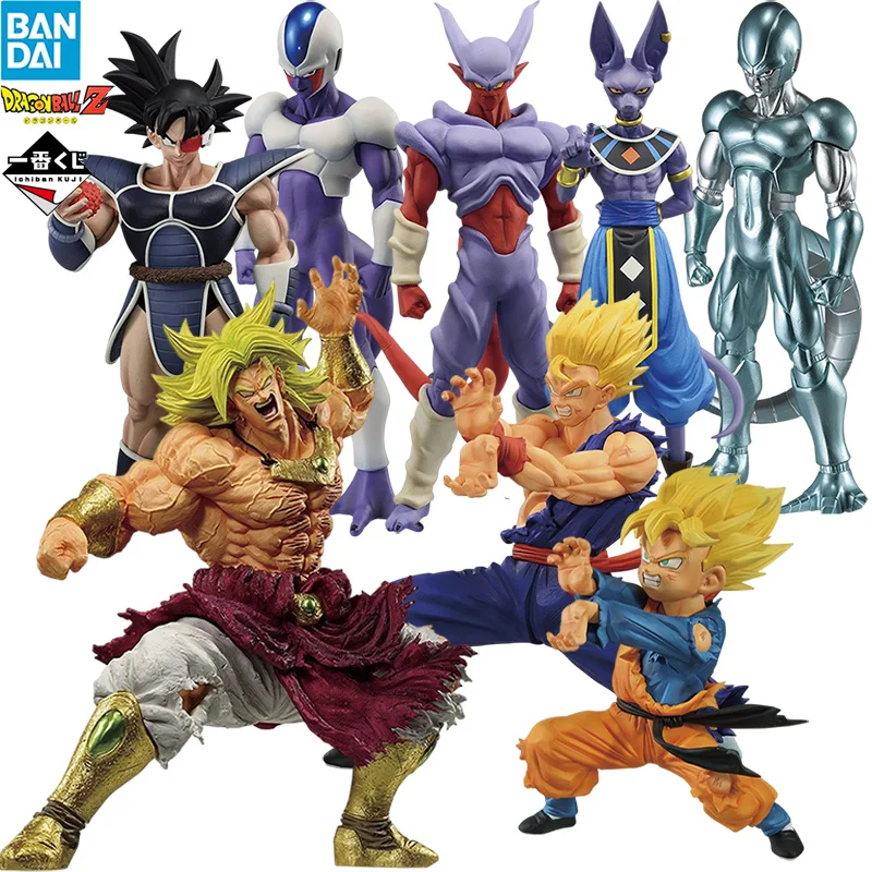 Bandai Ichiban Kuji Dragon Ball Z Storyof The Film Broli Son Gohan Goten Cooler Turles Janemba Beerus Anime Action Figures Toy