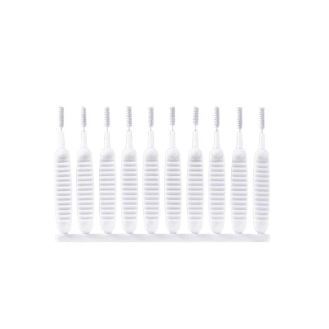Pommeau de douche perforé avec port de chargement pour téléphone portable, brosses pour livres, adapté aux trous fins, lot de 10 6